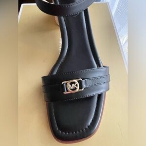 Michael kors sandals, Michael kors shoes, Michael Kors Black Sandal size 11